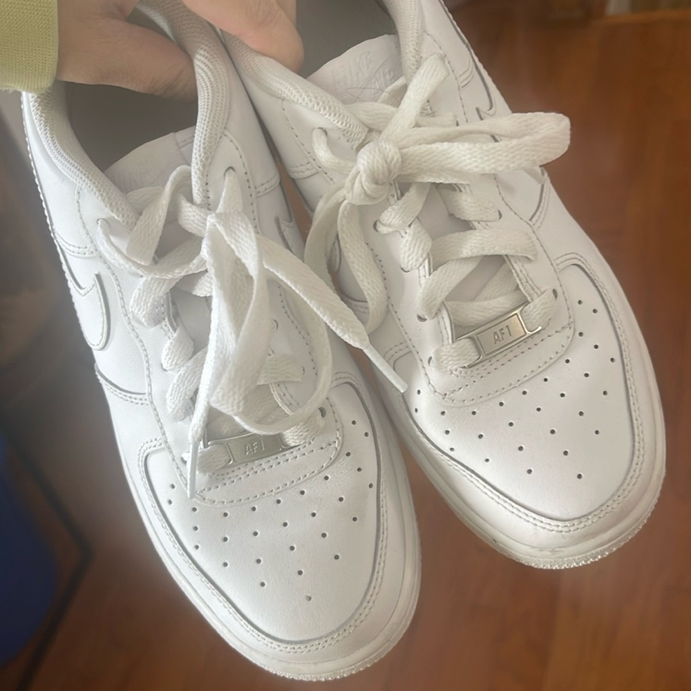 White Air Force 1s